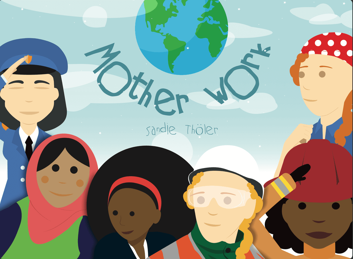 Diverse mothers in various professions